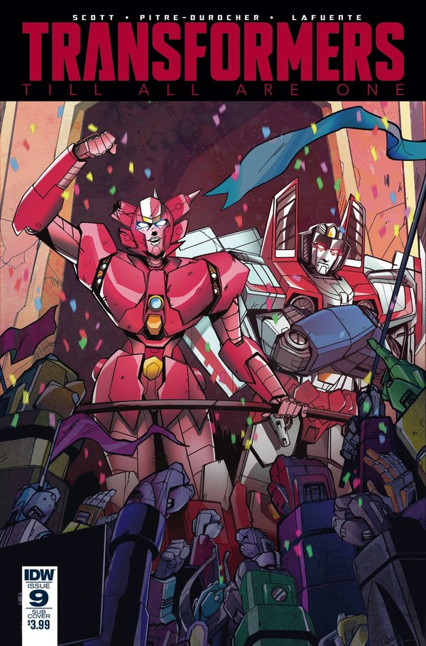 Transformers Till All Are One Issue 9 Variant Covers Revealed  (1 of 2)